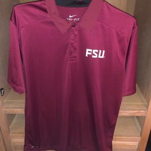 FSU Dry fit polo